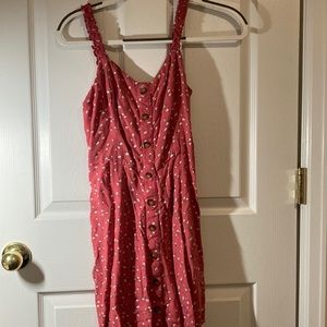 Hollister Mini-Dress with Rose Print (S)